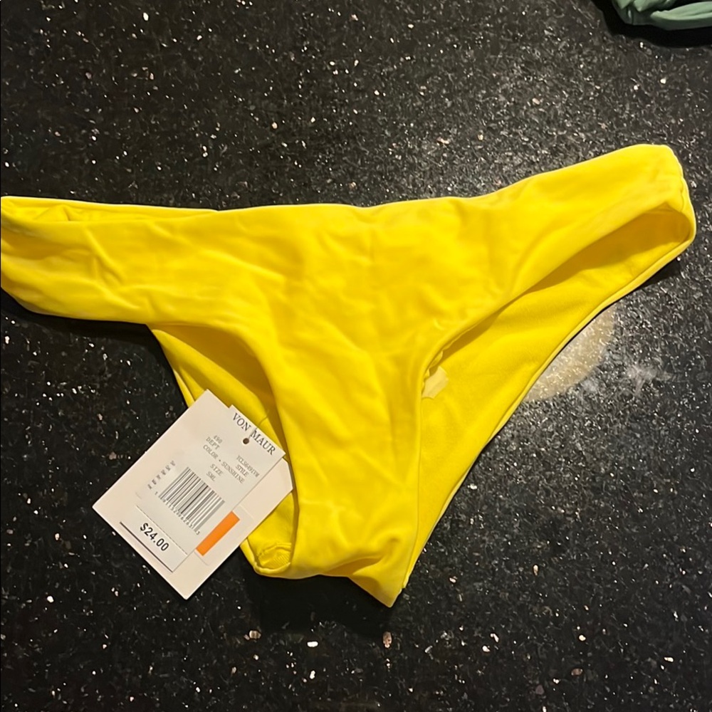 Vibrant Yellow Cheeky Bikini Swimwear